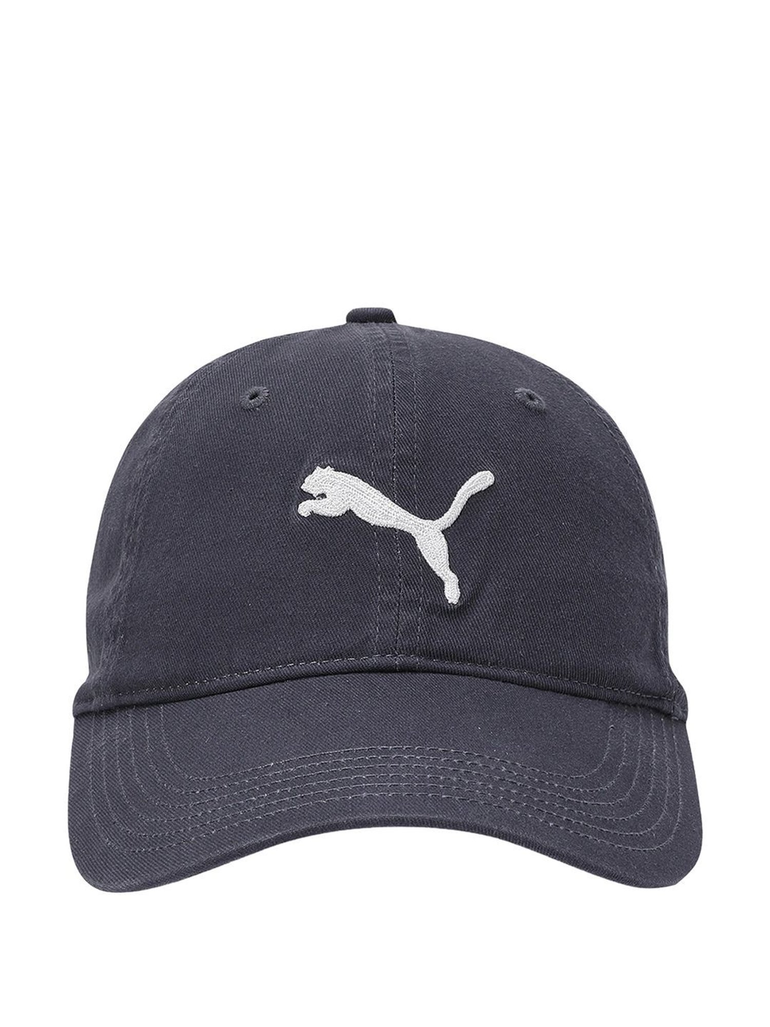 Puma Galactic Gray Cotton Baseball Cap