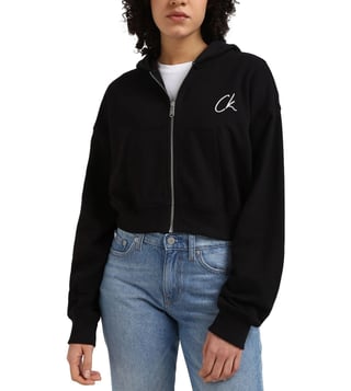 Calvin klein zipper fashion hoodie