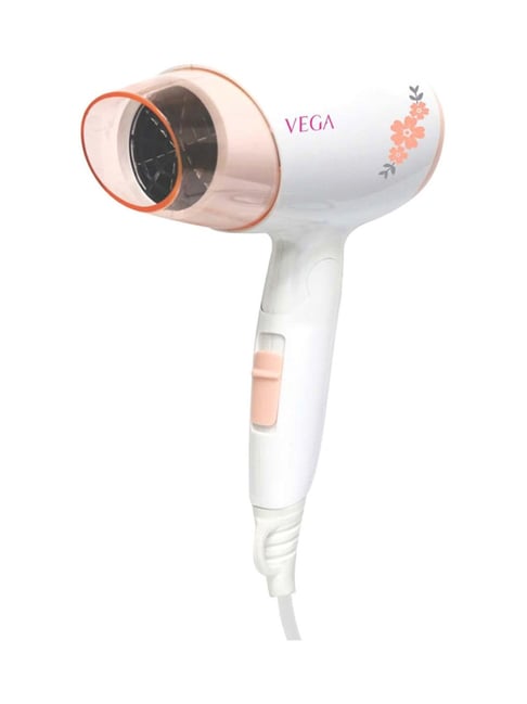 Vega Insta Style VHDH-21 1600W Hair Dryer (White/Orange)