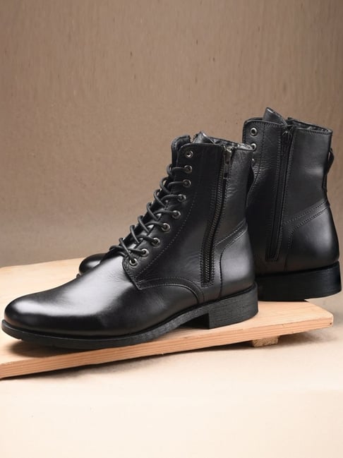 Alberto torresi men's leather boots hotsell