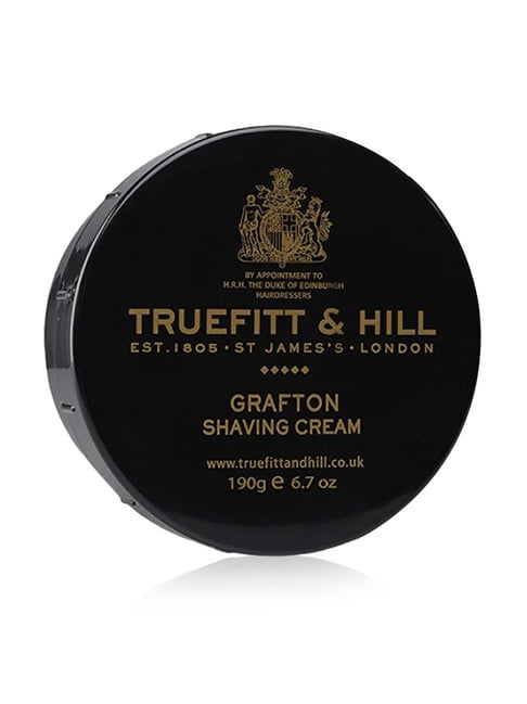 Truefitt & Hill Grafton Shave Cream Bowl 190 gm for Men