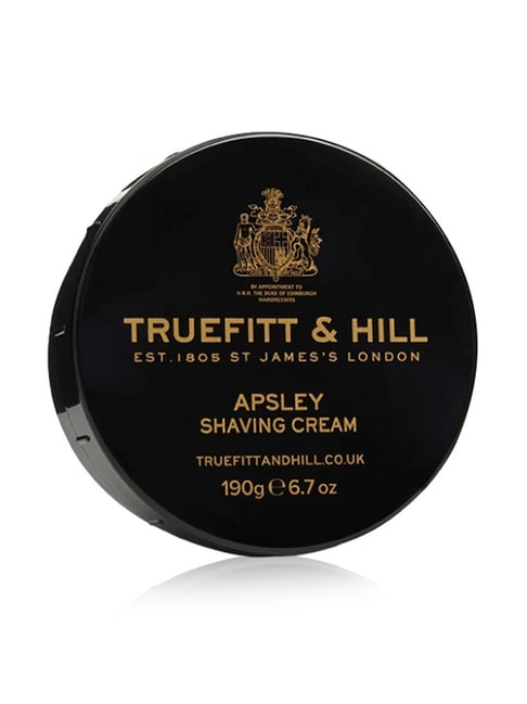 Truefitt & Hill Apsley Shave Cream Bowl 190 gm for Men