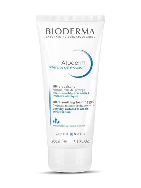 Bioderma Atoderm Intensive Moussant Face and Body Gel Wash 200ml