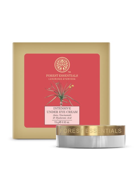 Forest Essentials Intensive Under Eye Cream Anise Niacinamide Hyaluronic Acid - Dark Circles - 15 gm