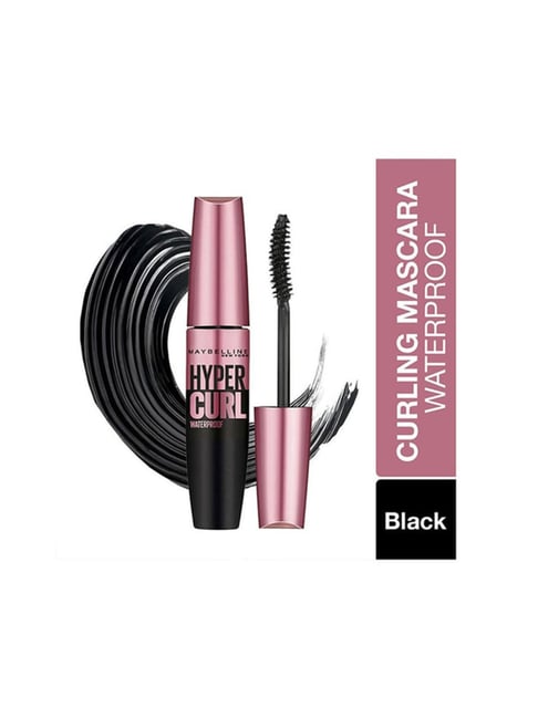 Maybelline New York Hyper Curl Mascara - Waterproof Very Black, 9.2ml