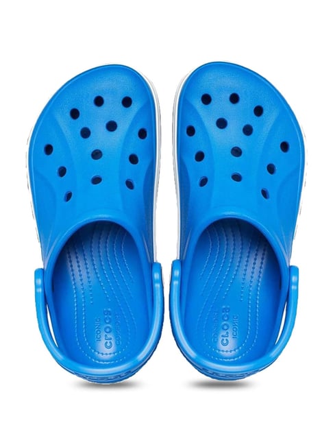 Crocs Men's Bayaband Cobalt Blue Back Strap Clogs-picture-27