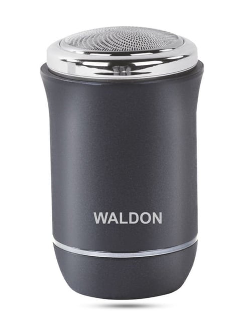 Waldon Traveller Cordless Electric Shaver Pocket Size Type-C Charge 0.07 mm (Black)