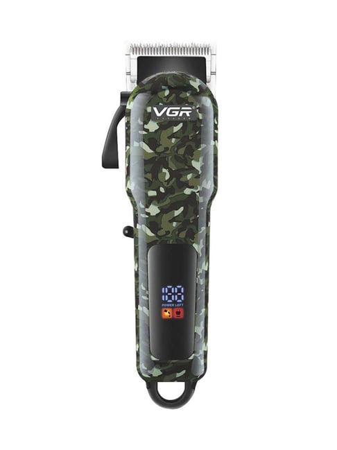 VGR V-665 Professional Hair Trimmer - 200 Min Runtime (Camouflage)
