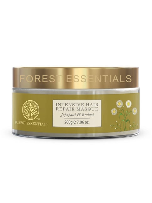 Forest Essentials Ayurvedic Japapatti & Brahmi Intensive Hair Repair Masque - 200 gm