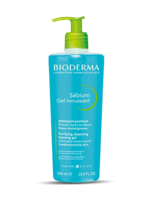 Bioderma Sebium Gel Moussant Purifying Cleansing Foaming Gel - 500 ml-picture-13
