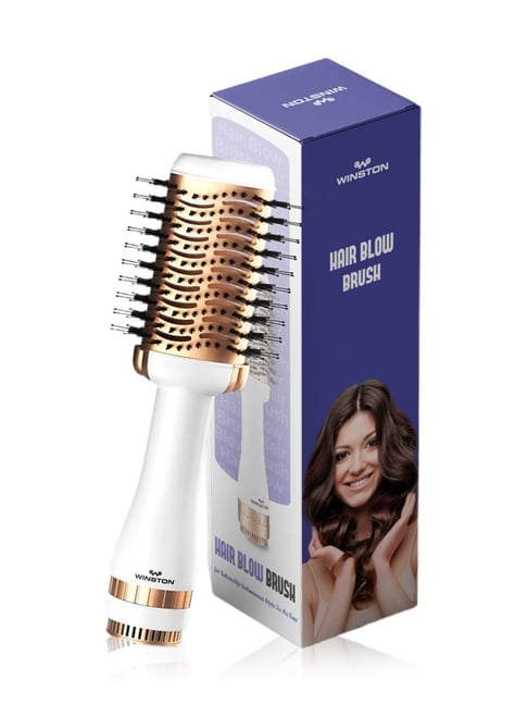 Buy Winston Hair Blow Dryer Brush, In Hair Styler (White