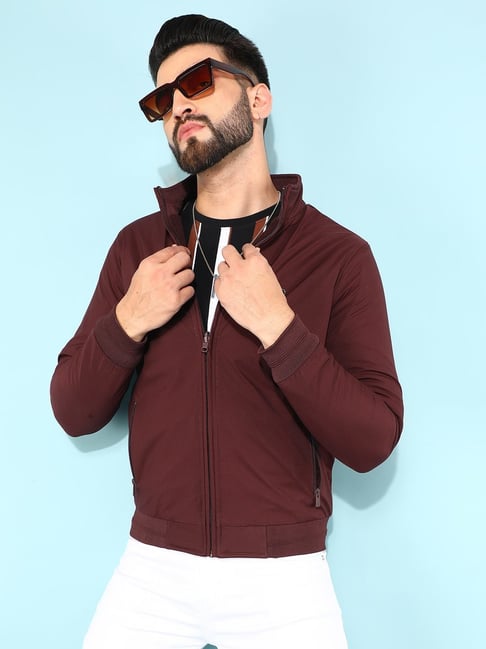 Crimsoune Club Wine Regular Fit Reversible Jacket-picture-21