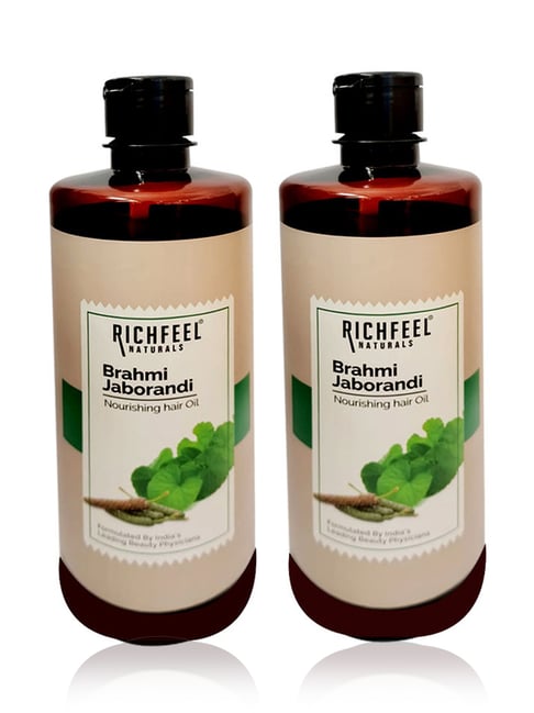 Richfeel Brahmi Jaborandi Hair Oil - Pack of 2