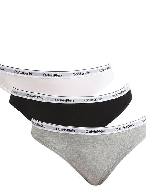 Calvin Klein Underwear Multicolor Regular Fit Bikini Bottoms Pack of