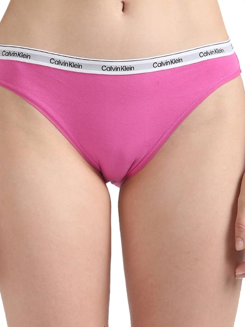 Calvin Klein Underwear Ultra Pink Regular Fit Bikini Bottoms
