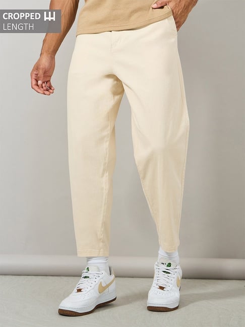 Simply Complicated LOOSE FIT CHINO BEIGE