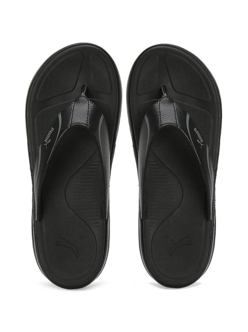 Puma Men's Softride Seave Xpress Black Flip Flops