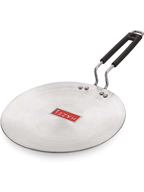 Hazel Silver Aluminium Tawa