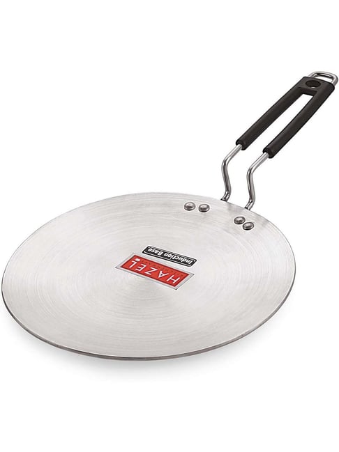 Hazel Silver Aluminium Induction Base Tawa