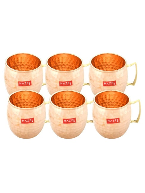 Hazel Brown Copper Mug (0.55 L)
