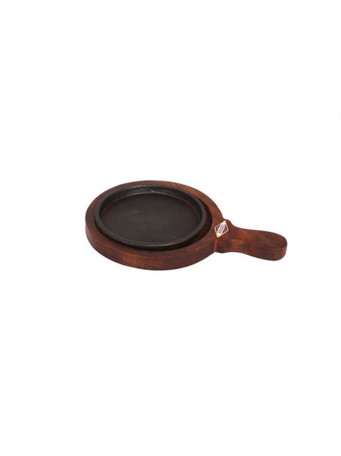 Hazel Black & Brown Wood Sizzler Plate-picture-13