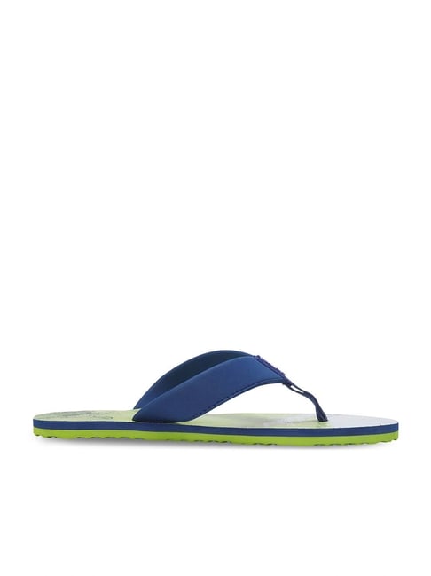 Buy Puma Men's Triumph V7 Blue Flip Flops for Men at Best Price