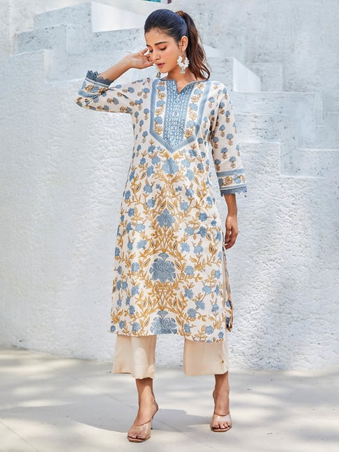 Biba straight kurta best sale