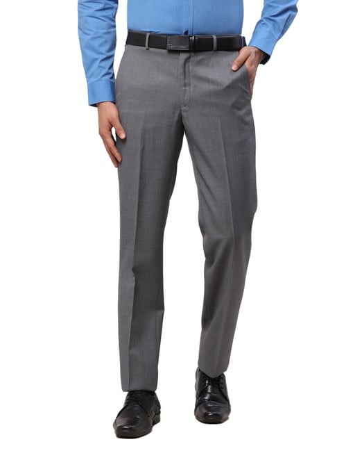 Park Avenue Grey Luxus Fit Trousers