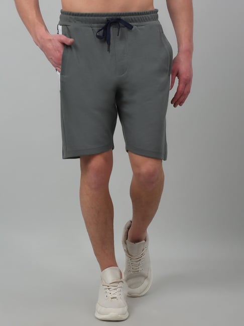 Cantabil Green Regular Fit Sports Shorts-picture-29