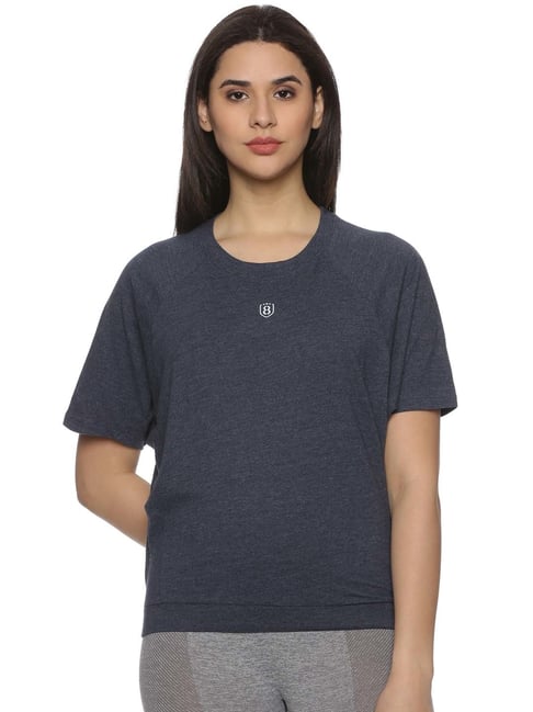 DOMIN8 Blue Regular Fit Sports T-Shirt-picture-26