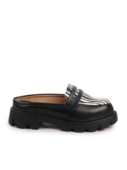 Fausto Women's Black Mule Shoes