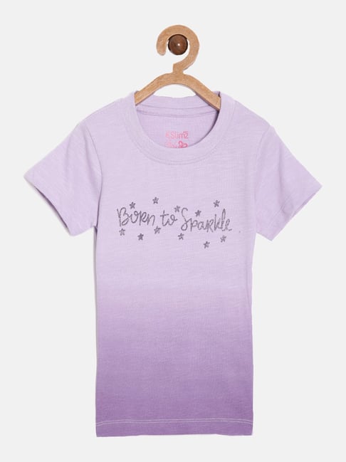 Dixcy Slimz Kids Purple Shimmer T-Shirt