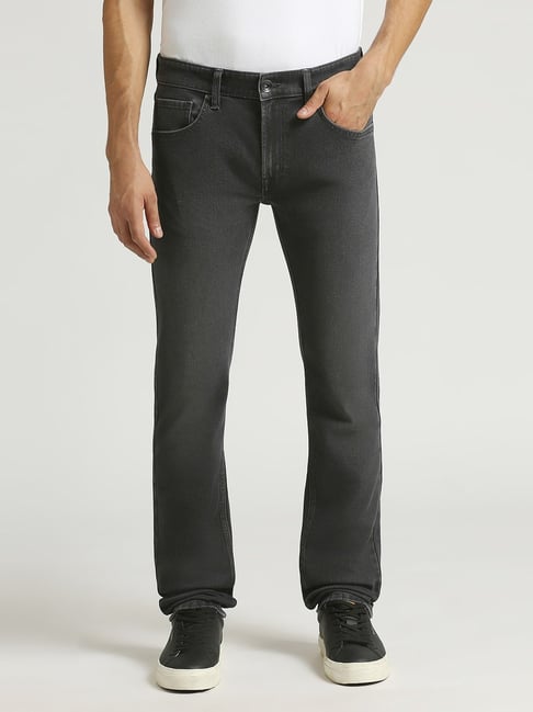 Pepe Jeans Grey Worn Slim Fit Jeans