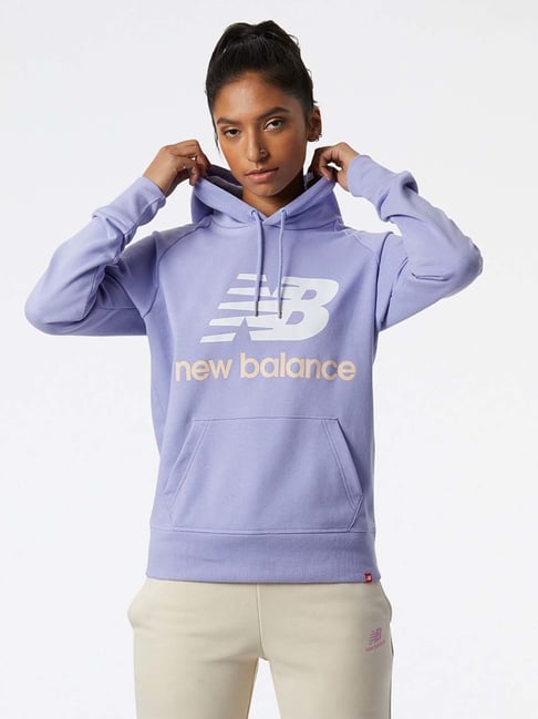 New Balance Purple Cotton Printed Sports Hoodie-picture-27