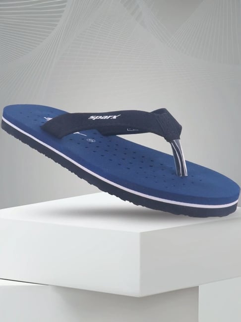 Sparx Women's Blue Flip Flops-picture-15