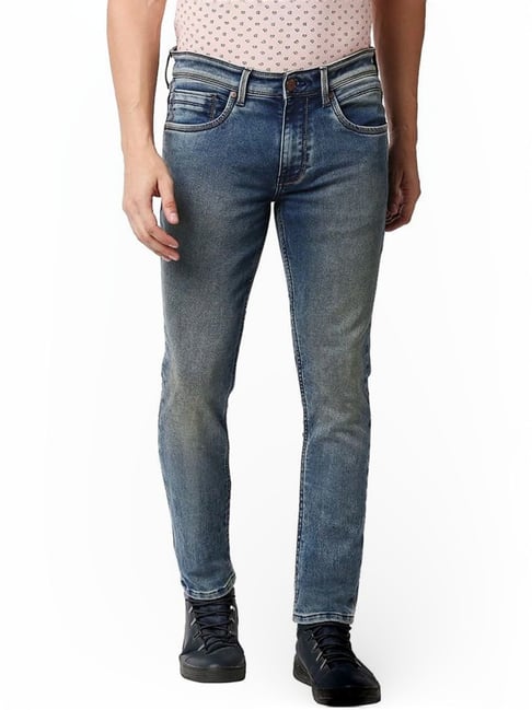 Basics Blue Skinny Fit Jeans-picture-18