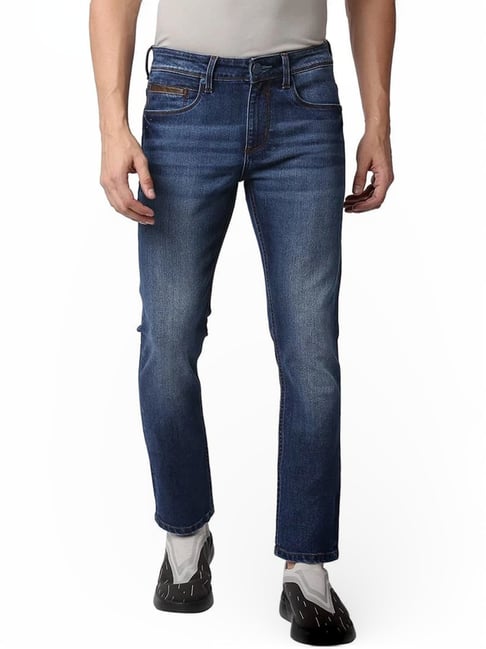 Basics Blue Skinny Fit Jeans-picture-25