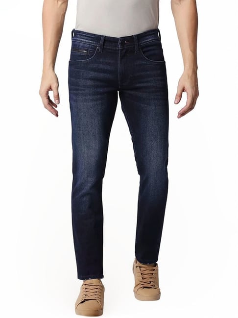 Basics Blue Skinny Fit Jeans-picture-30