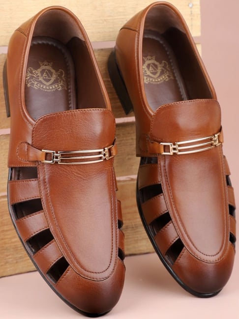 Atesber by Inc.5 Men's Tan Fisherman Sandals-picture-35