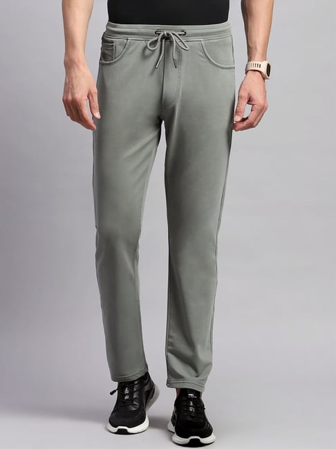 Monte Carlo Grey Regular Fit Trackpants