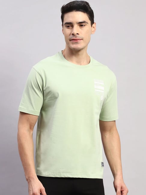 Rock.It Light Green Smart Fit Printed T-Shirt-picture-32