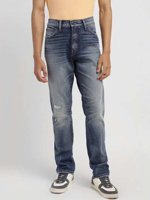 Levis 512 blue best sale