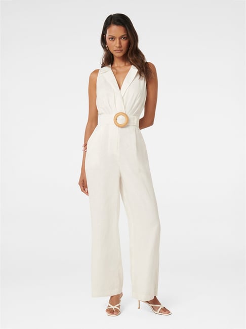 Forever New Paulina Petite Collar Detail Jumpsuit