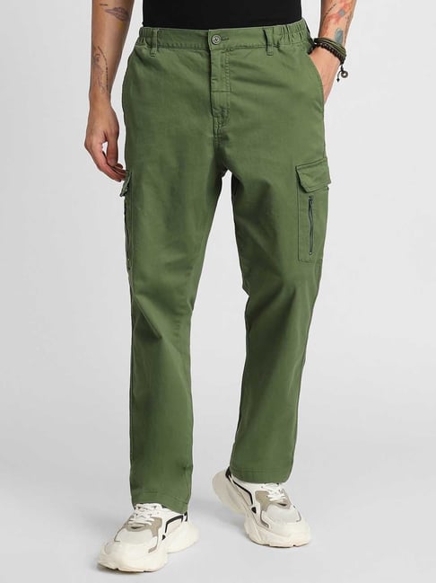 Shops green cargo pants forever 21