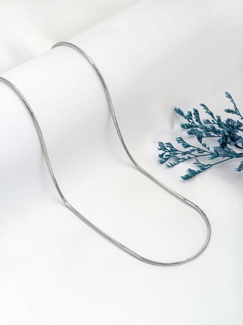 Buy Silberry 925 Sterling Silver Snake Chain for Women Online At