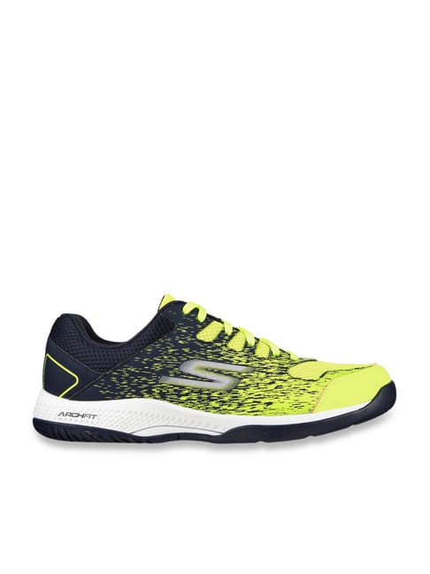Skechers Men's VIPER COURT- PICKLEBALL Lime Training Shoes-picture-24