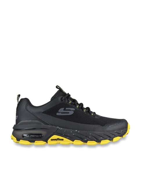 Buy Skechers Men's MAX PROTECT Black Outdoor Shoes for Men at Best