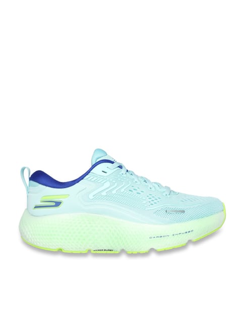 Skechers Women's GO RUN MAX ROAD Blue Running Shoes