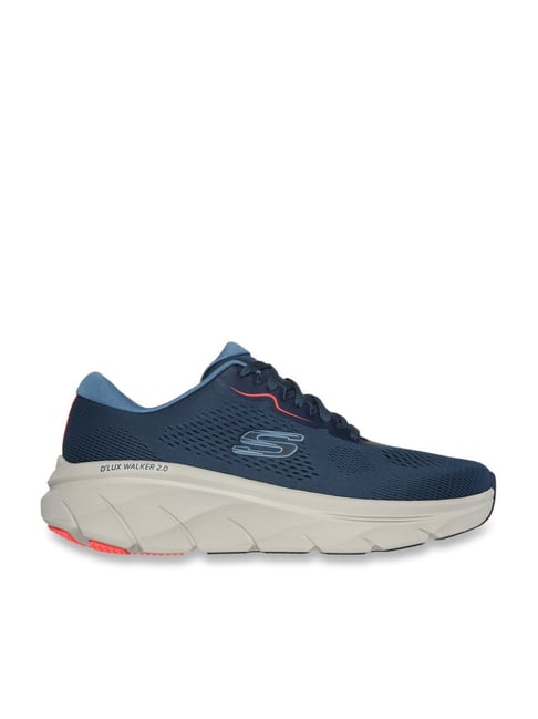 Skechers Men's D'LUX WALKER 2.0 - SWAVE Navy Casual Sneakers