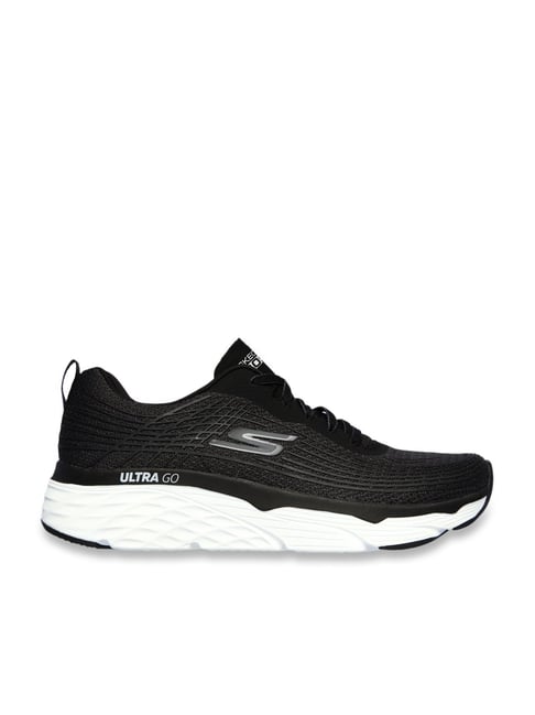 Skechers Men's MAX CUSHIONING ELITE Black Running Shoes